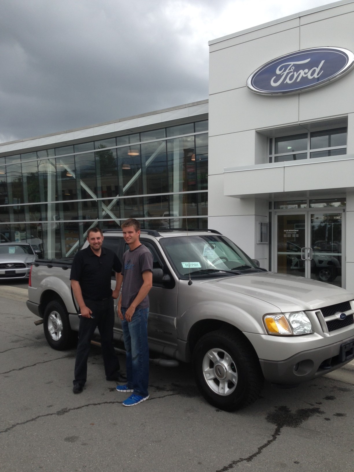 Matt found the perfect vehicle with West Coast Ford Lincoln!