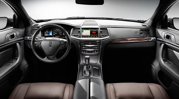 2016 Lincoln MKS Interior Dashboard