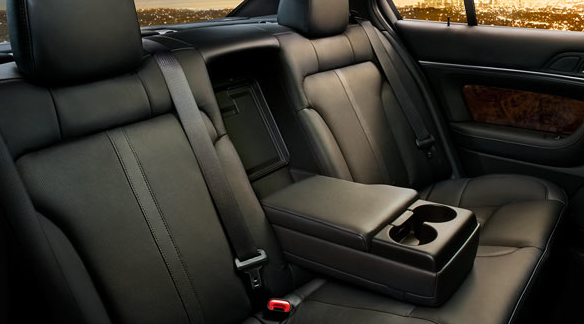 2016 Lincoln MKS Interior Rear Seating