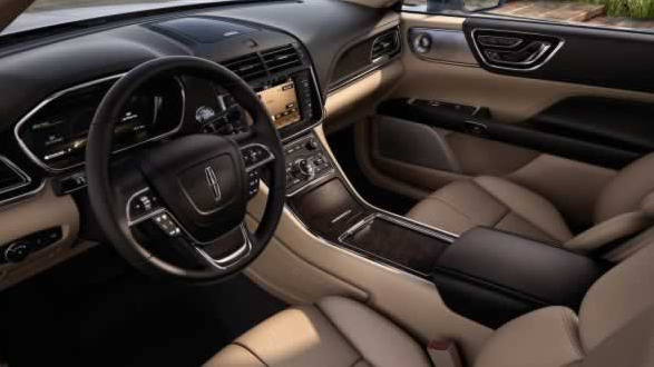 2017 Lincoln Continental Interior Dashboard