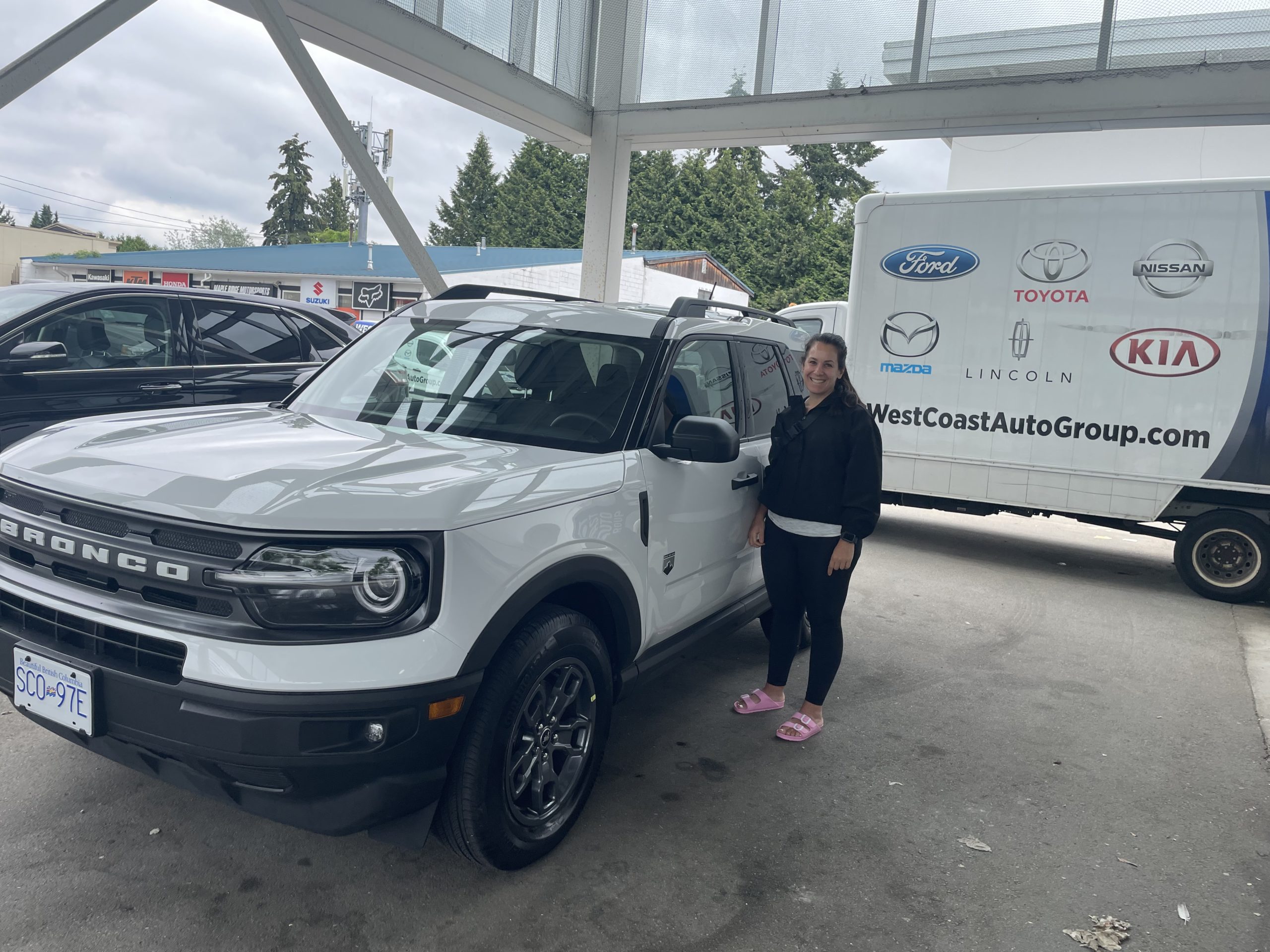 Sonia is Excited to Take Delivery of Her New Ford Bronco Sport from ...